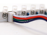 Million Color Flathead LED Strip Interconnect
