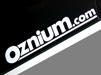 Oznium.com Vinyl Decal