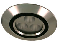 Frosted Aluminum Spotlight Fixture
