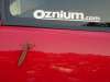 Oznium.com Vinyl Decal