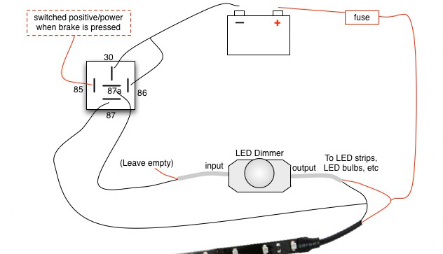 Wiring Diagram For 3 Wire Motorcycle Tail Light from www.oznium.com