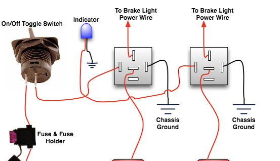 Brake Light Switch Circuit Wiring Diagram