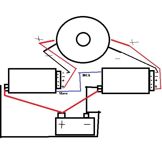 How To Connect Two Amps To One Sub Oznium Led Lights