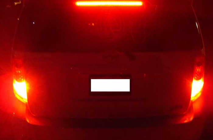 LED tail light wiring help. Resistor to dim leds?