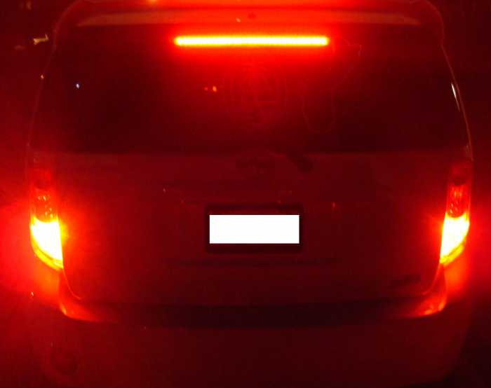 LED tail light wiring help. Resistor to dim leds?