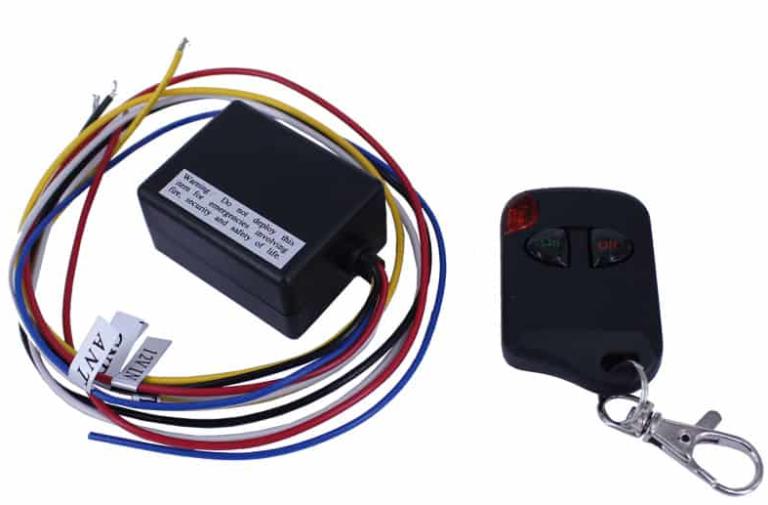 Tap Into an Amp Remote TurnOn Wire for LED Power?