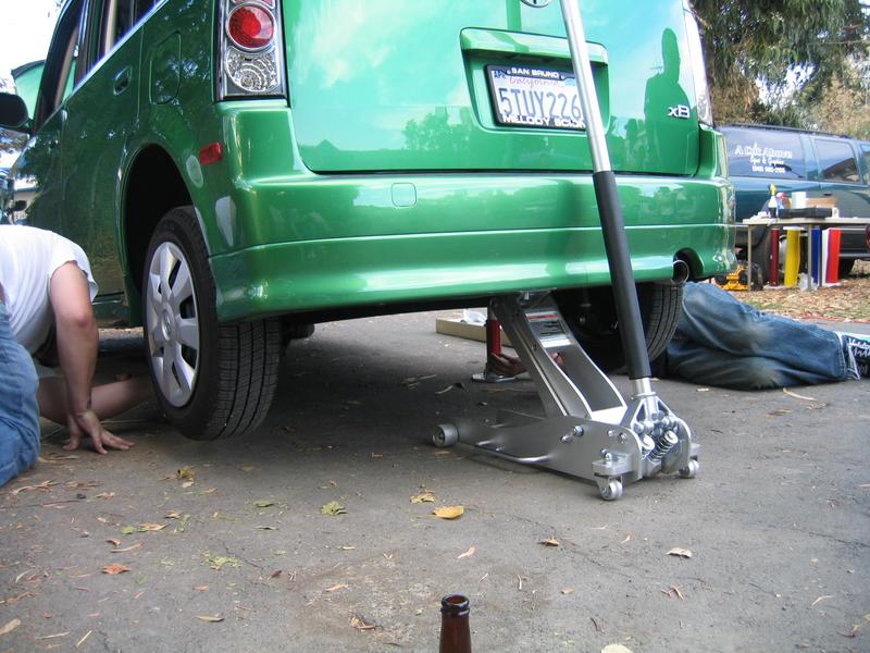 Install an LED underbody kit on your Scion xB