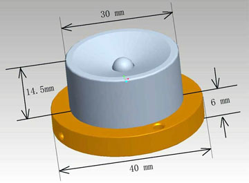 LED Flood Dimensions