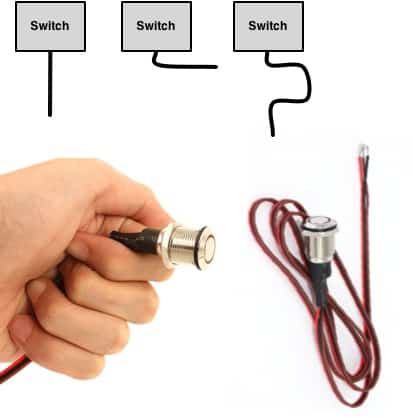 LED Switch Prewired