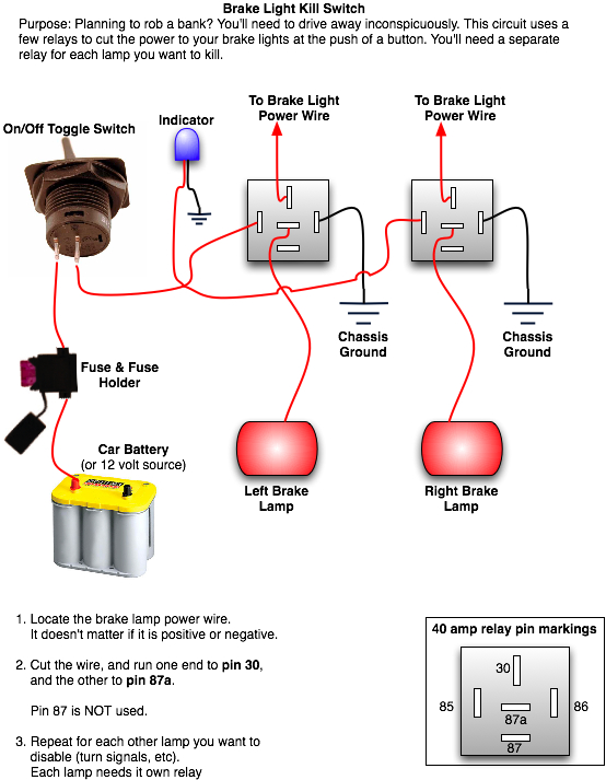 Rear Brake Light Kill Switch | Oznium Forum