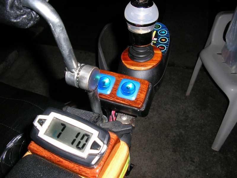 I hand carved ALL the wood modifications 