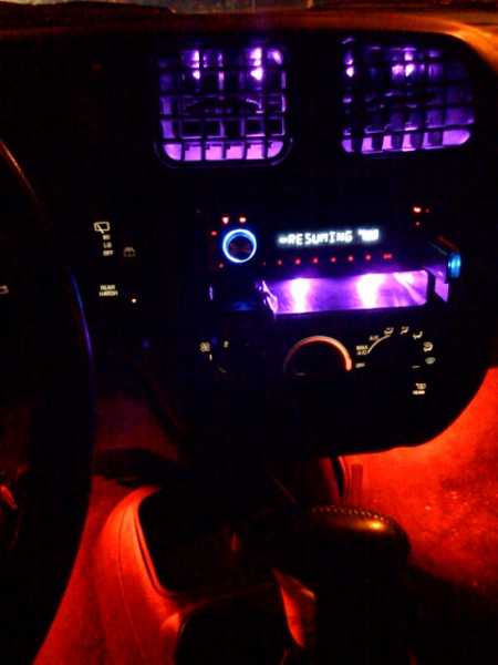 (2) UV in each vent and (3) UV in bay under head unit