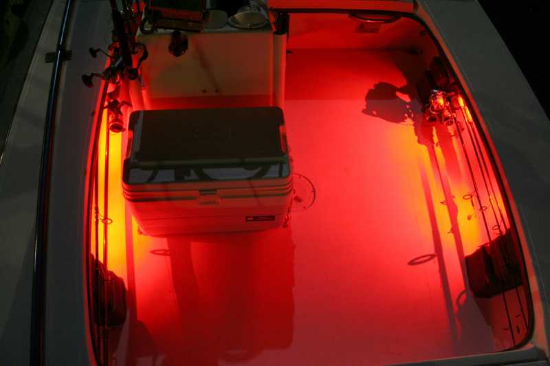Customer using Prewired Superflux LEDs on his boat