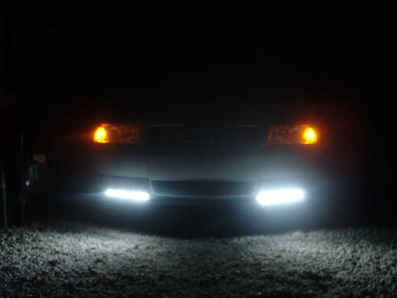 Used as DRLs on my audi. Extremely bright