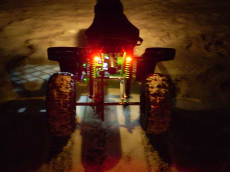 Red 4 chip super bright L.E.D's for taillights