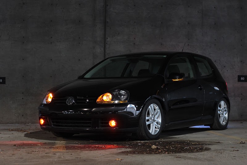 6 Orange LED's as DRL/Marker lights in the OEM foglight position.