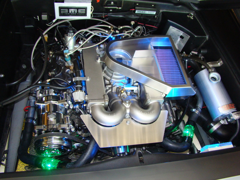 Using various 5050's in my DeLorean engine compartment to give it some light.