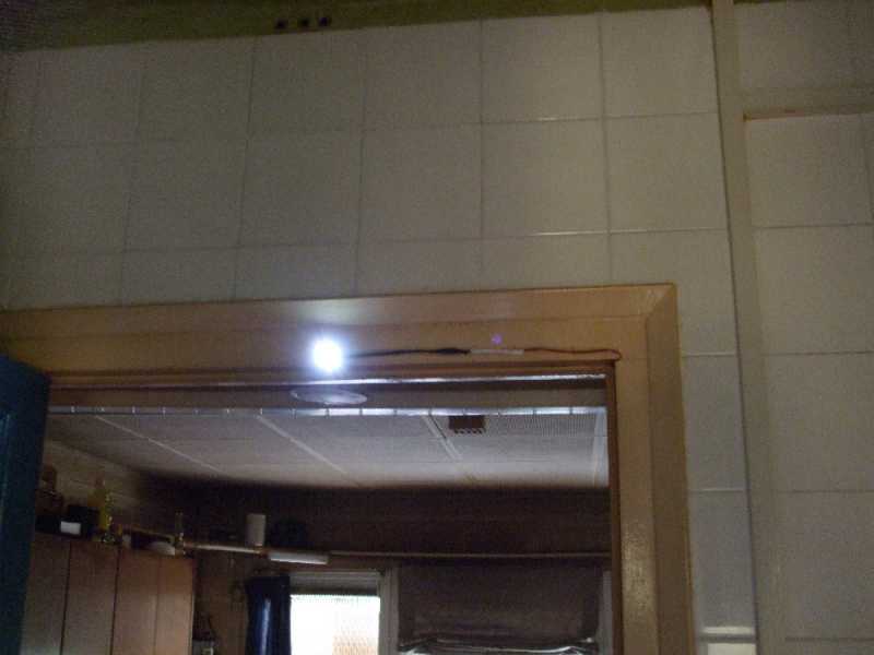 Single cool white, just to get to the fridge. All night on with my solar home system.