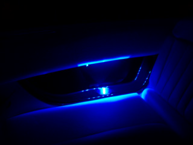 Regal 2200 starboard forward cupholders- 1 cupholder super flux and 1-9 inch tri-chip led tube