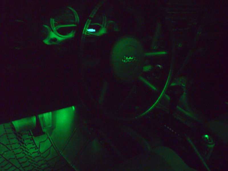 two in each footwell