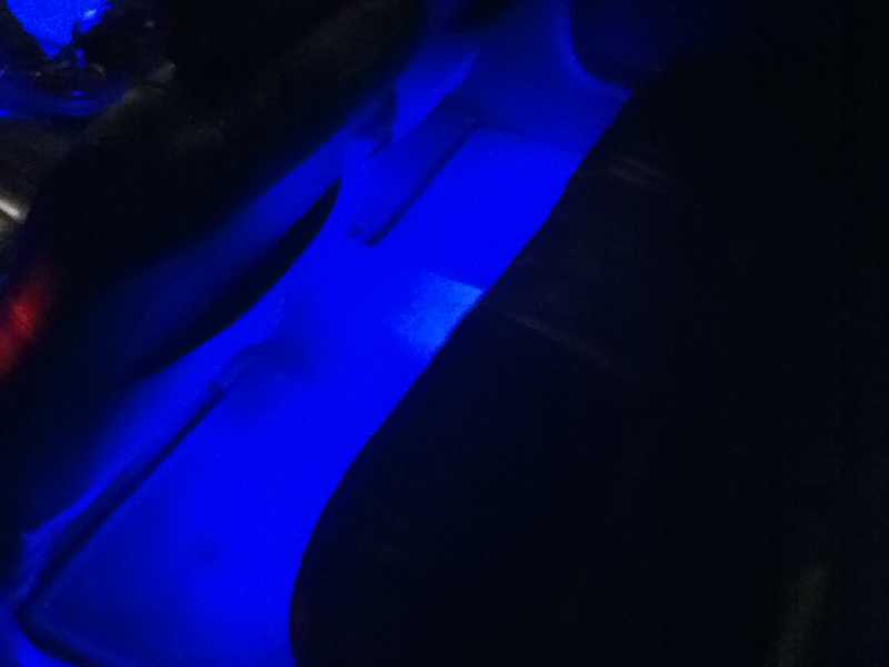 4 prewired surface mount L.E.D.'s in back