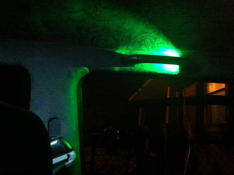 In the Oh Shhh! handle of an '05 xB