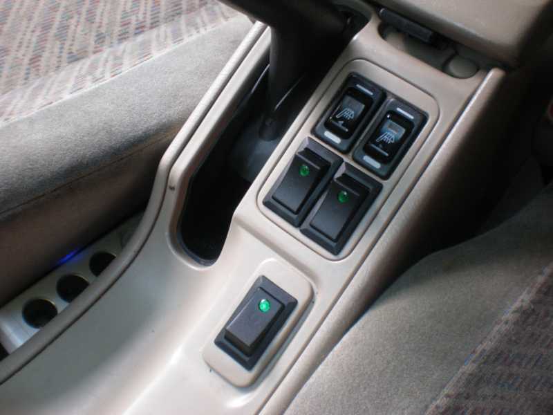 Switches in a 1998 Subaru forester S