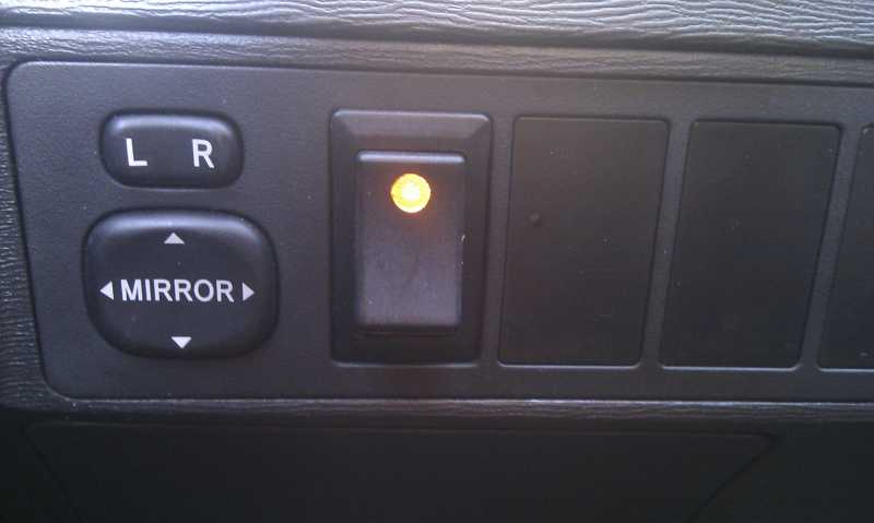 Scion TC 2008 Amber, used for fog-lights