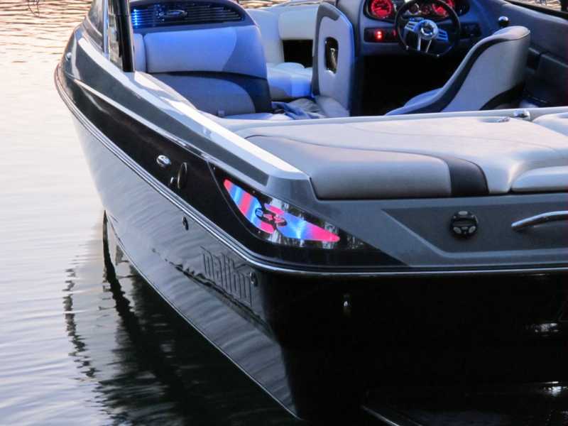 Installed in all four corners of boat.