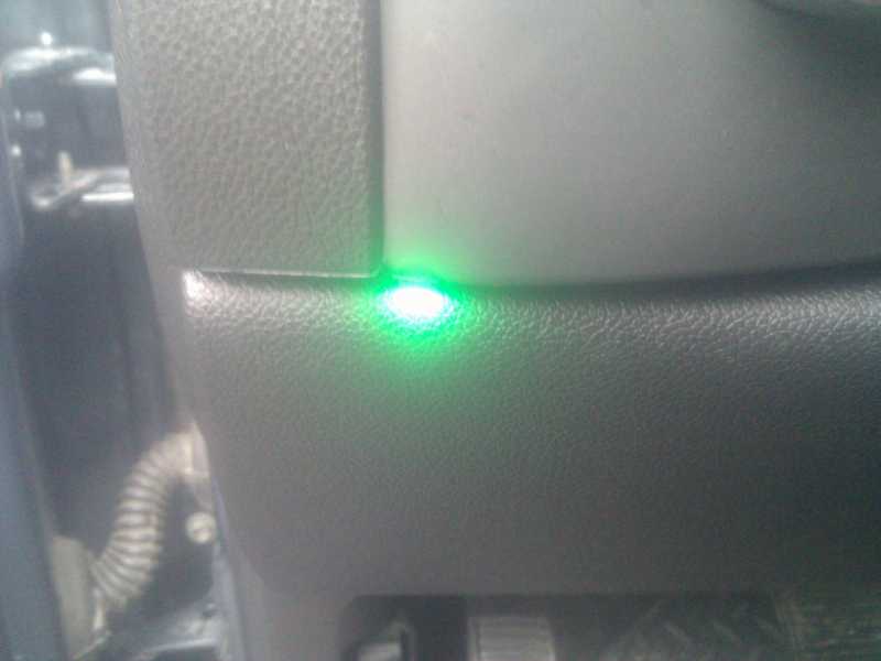 Perfect indicator light hidden on the dash. This lets me know my switch hidden near the emergency break release is activated.  