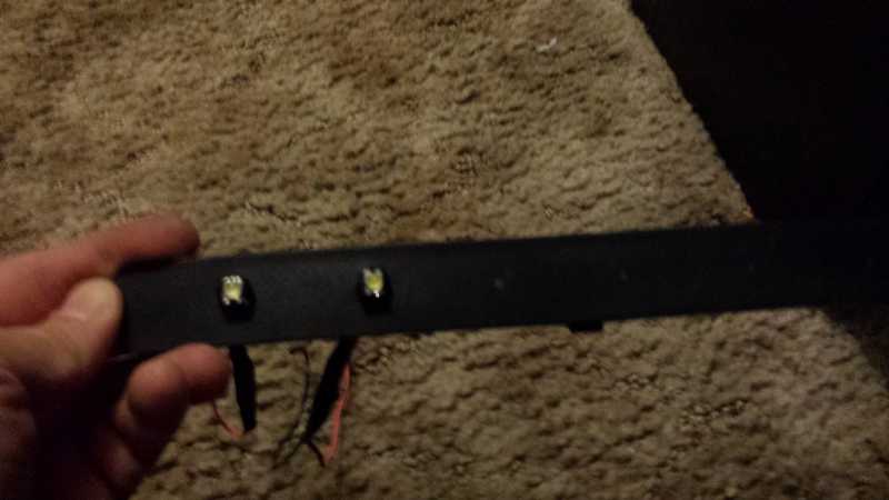 2 superflux mounted on bumper insert