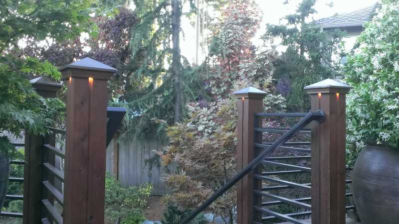 At night it looks as if a full moon is illuminating the deck. Great effect! Thanks Oznium for the awesome LED's!