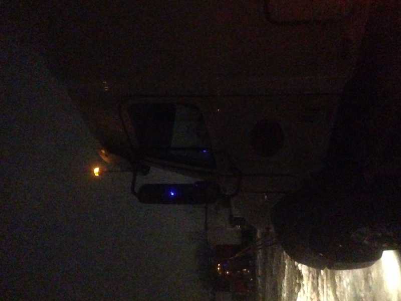 2 amber super flux LEDs inside a Wilson 2000 CB antenna!! Never seen it done before. 