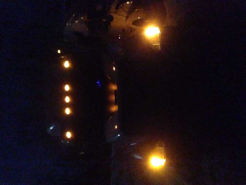 2 amber super flux LEDs in the CB antenna coil housing. Will probably add 2 more for even and brighter light. 