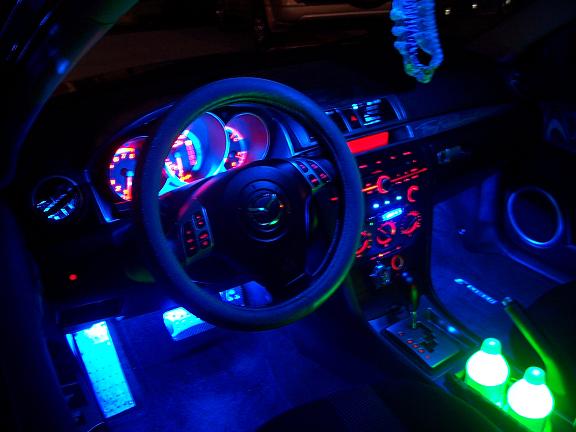 Check out the green water bottles. Almost looks nuclear.